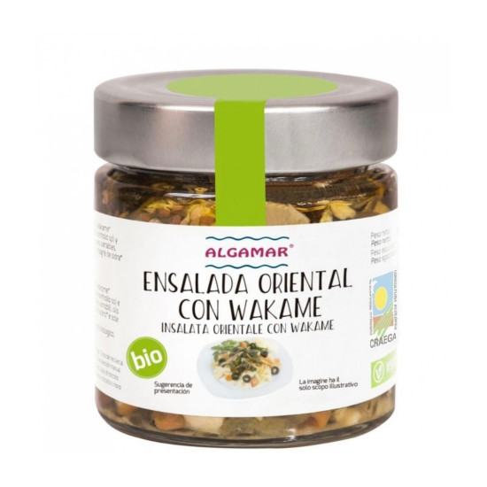 Amanida oriental amb wakame 180gr Algamar ECO - Conserves