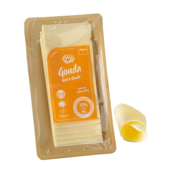 Formatge Gouda llescat 150gr OMA ECO - Formatges