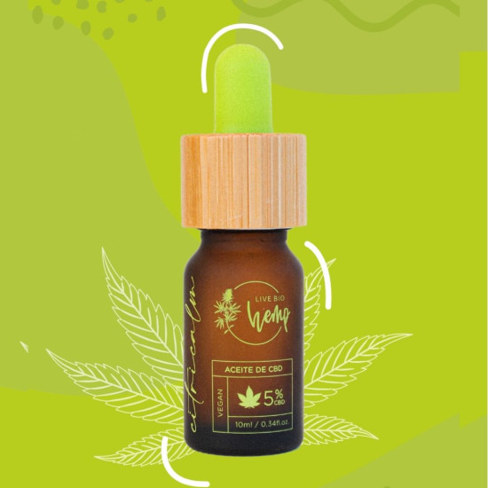 Citricalm Oli 5% CBD Live Bio Hemp - Productes amb CBD