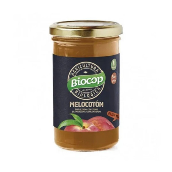 Compota de melocotón 280gr Biocop ECO - Compotas