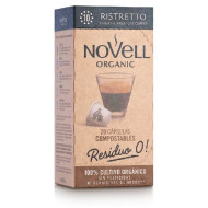 Cafè Càpsules Compostables Ristretto (10un) Intensitat 10 Novell ECO