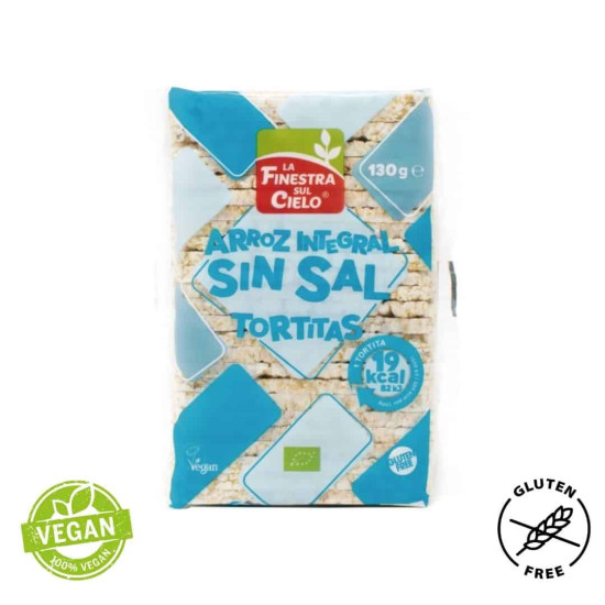 Tortillas de riz sans sel et sans gluten 130gr La Finestra Sul Cielo ECO - Biscuits
