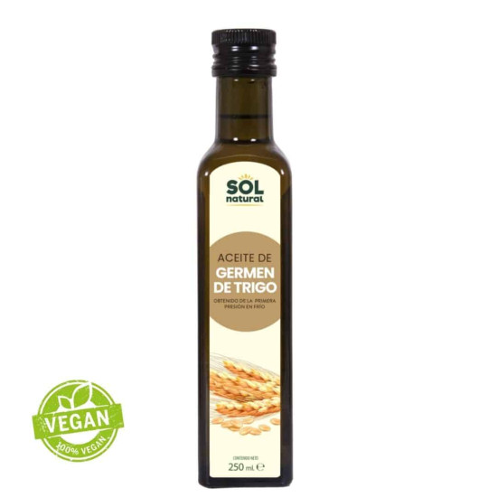 Wheat Germ Oil 250ml SolNatural ECO - Oils and Vinegars
