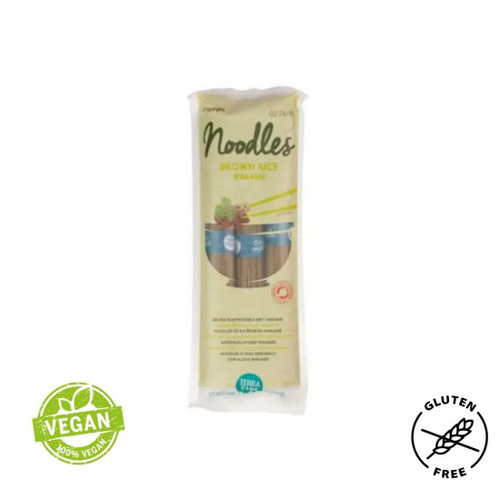 Nouilles Arroz Integral Wakeme Sans Gluten 250gr Terrasana ECO - Arròs