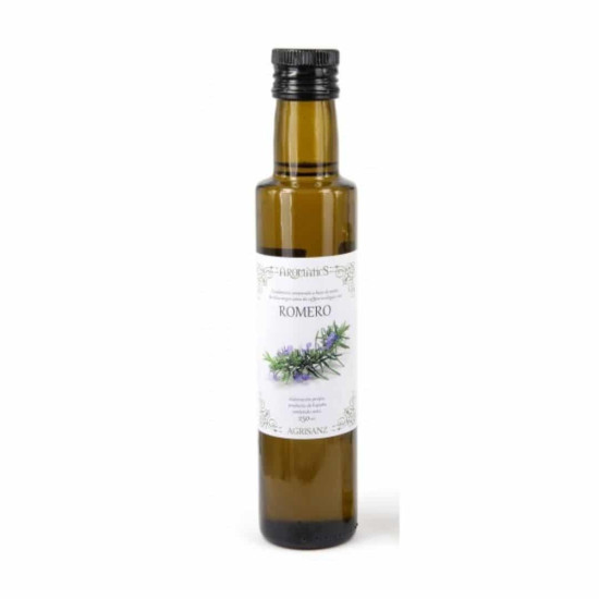 Oli dOliva macerat amb romaní 250ml Aromàtics ECO - Olis i Vinagres