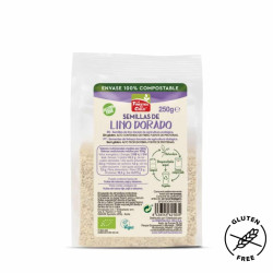 Semillas Lino Dorado 250gr Sin Gluten La Finestra Sul Cielo ECO