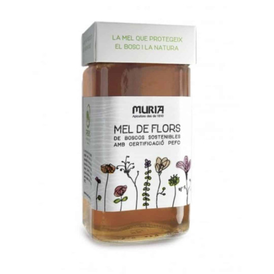 Flower Honey 420g Muria PEFC - Honey and Pollen