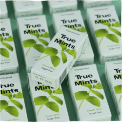 Caramelos sin plástico Menta fresca 21gr True Mint ECO