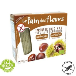 Crackers de Castaña 150gr Sin Gluten Le Pain de Fleurs ECO