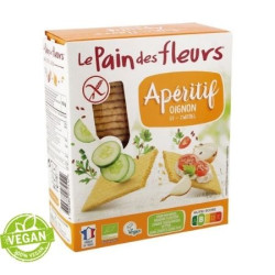 Crackers de Cebolla 150gr Sin Gluten Le Pain des Fleurs ECO