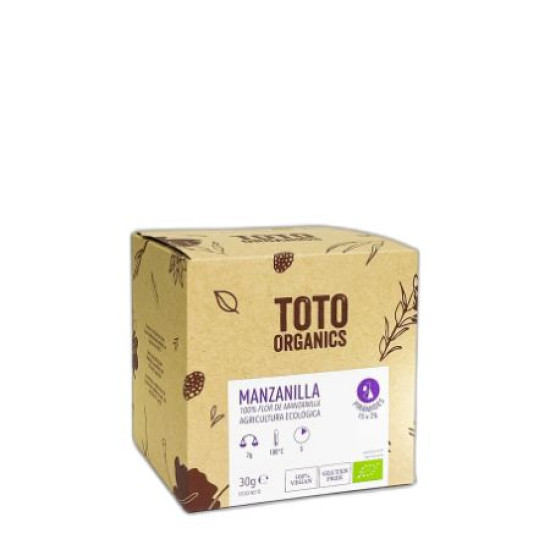 Chamomile Infusion 30g – 15*2g Organics ECO - Coffee and teas