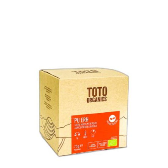 Thé rouge Pu Erh 30g – 15*2g Toto Organics ECO - Café et thés