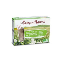 Buckwheat Crackers Gluten Free 300gr LePaindesFleurs ECO