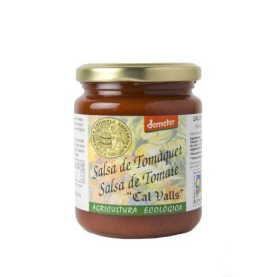 Salsa Tomate 270g Cal Valls ECO - Salsas