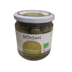 Pepinos Agridulce vegano 670 gr Bionsan ECO