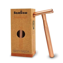Sacapuntas de afeitar (oro rosa) Bambaw