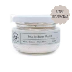 Polvo de dientes - menta (sin bicarbonato) (60gr) Monte