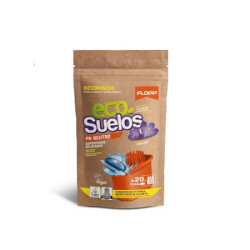 Detergent per a terres neutre en càpsules perf poma (20 u.) Flopp