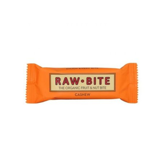 Barrita de anacardos 50gr Raw-Bite ECO - Cereales barritas y muesli