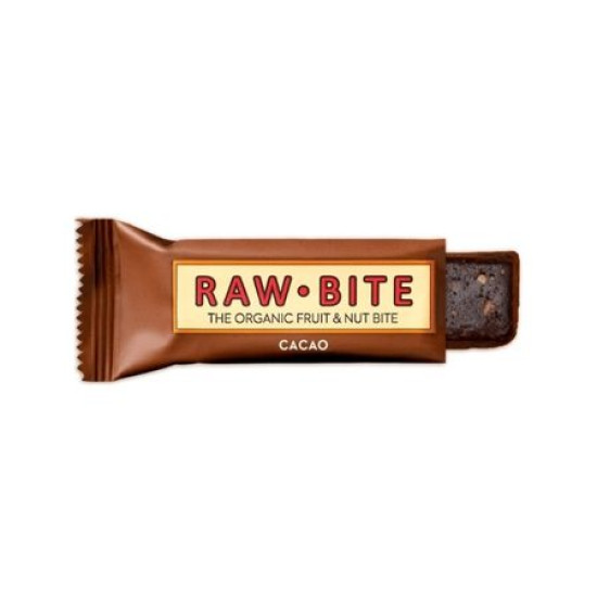 Barrita de cacao 50gr Raw-Bite ECO - Cereales barritas y muesli