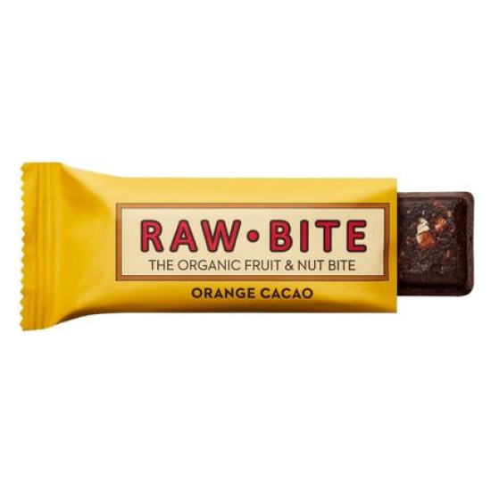 Barreta de taronja i cacao 50gr Raw-Bite ECO - Cereals barretes i musli