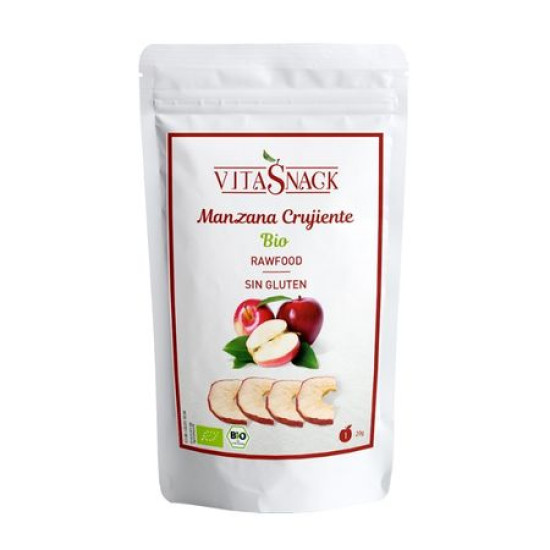 Manzana crujiente 20gr Vitasnack ECO - Frutos secos