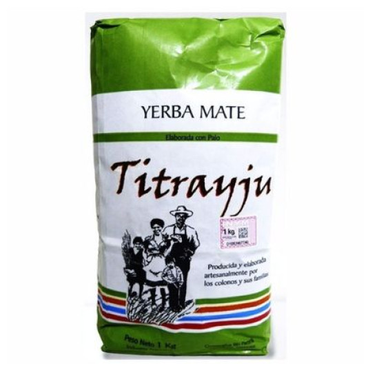 Yerba Mate Titrayju 1kg Sin Gluten ECO - Cafe e infusiones