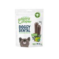 Croustilles dentaires pour chiens Pomme et huile d'eucalyptus 120 g Petits chiens Edgard Cooper
