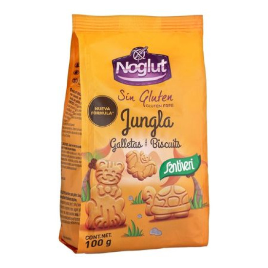 Biscuits Jungle Sans Gluten 100 g Santiveri ECO - Biscuits