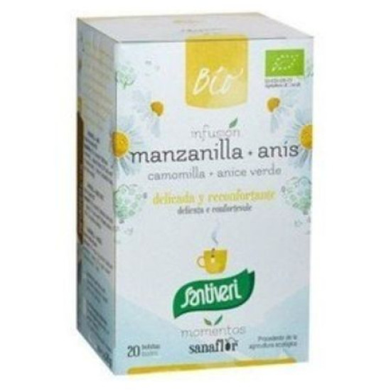 Sanaflor Inf. Pommes+Anis 26 g Santiveri ECO - Plants and extracts