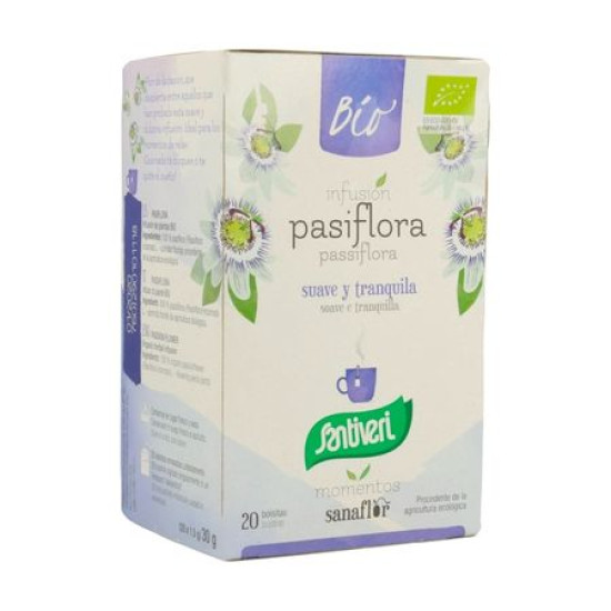 Sanaflor Inf. Pasiflora 30 G Santiveri ECO - Plantas y extractos