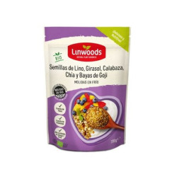 Semillas Lino Girasol Calabaza Chia y Goji Molidas En Frío Linwoods ECO