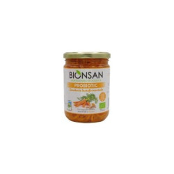 Zanahoria Lactofermentada con Cúrcuma 420gr Bionsan ECO