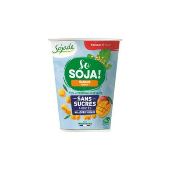 Sojade de mango Sense Sucre 400gr Sojade ECO - Iogurts Vegans
