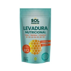 Levadura nutricional con vitamina B12 150gr Sol Natural ECO