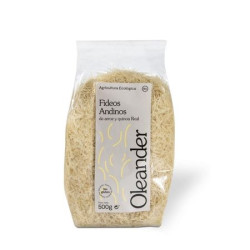 Fideos andino Sin Gluten de Arroz y quinoa 500gr Oleander ECO