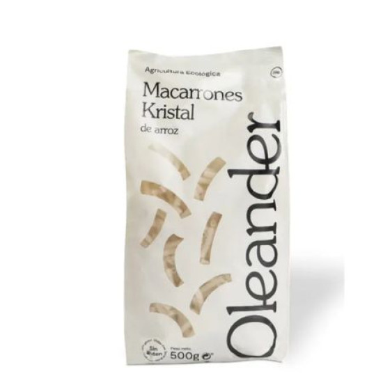 Kristal Macaroni Gluten free Rice 500gr Oleander ECO - Pasta