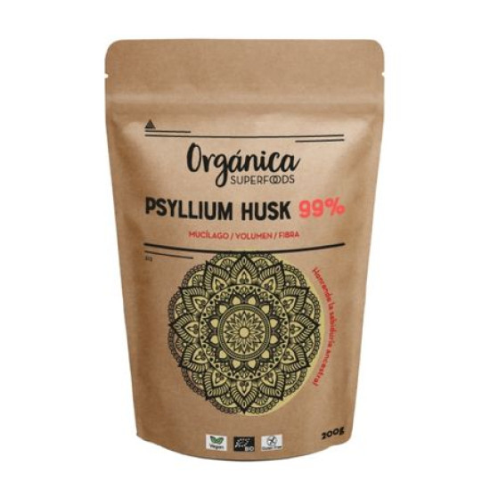 Psyllium Husk 200g Organic SuperFoods ECO - Digestive system