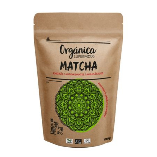 Matcha 100g Orgánica SuperFoods ECO - Superalimentos