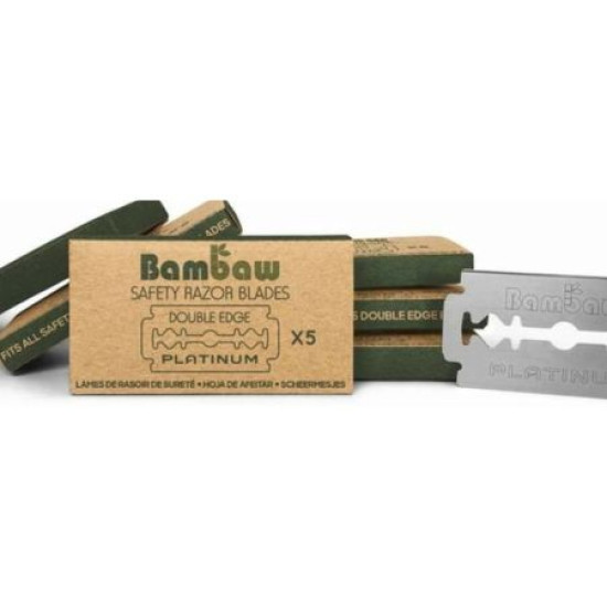 Fulles dafeitar Caixa de 5 unitats Bambaw - Cura Personal