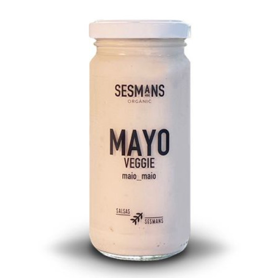 Vegan mayonnaise sauce 240gr Organic Sesmans ECO - Sauces
