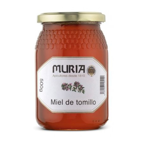 Miel de Tomillo 500gr Muria - Miel y Polen