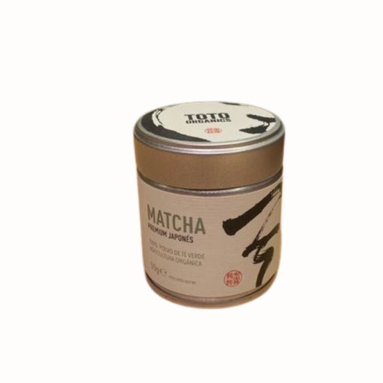 Te Verde Matcha Premium 50g Toto Organics ECO - Cafe e infusiones