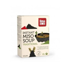 Sopa Instantánea de Miso Tradicional 4x10gr Lima