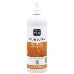 Gel Dutxa Nutritiu Mel & Civada 740ml NaturaBio ECO