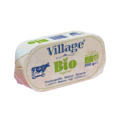 Mantequilla sin sal 250gr Village ECO
