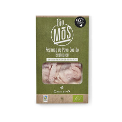 Pechuga de pavo cocido 80gr Bio Mós ECO