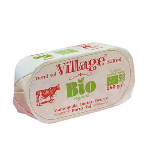 Mantega amb sal 250gr Village ECO