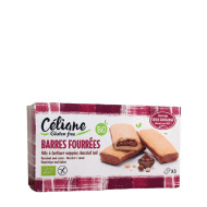 Barretes farcides de xocolata amb llet sense gluten 160gr Céliane ECO