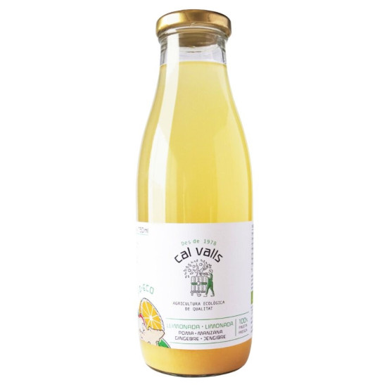 Lemonade with Apple and Ginger 750ml Cal Valls ECO - Juices